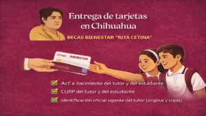 Entrega de tarjetas en Chihuahua