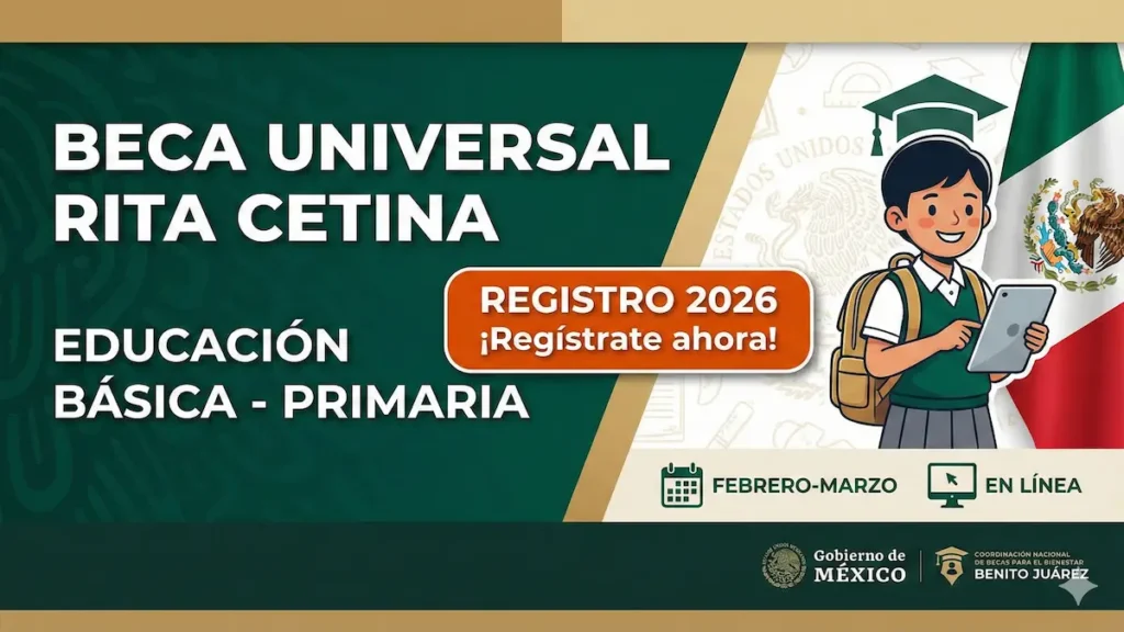 Registro Beca Rita Cetina Primaria