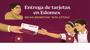Entrega de tarjetas en Edomex
