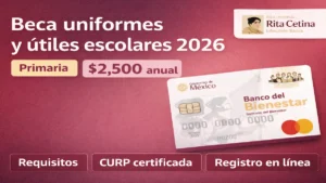 Beca uniformes y útiles escolares