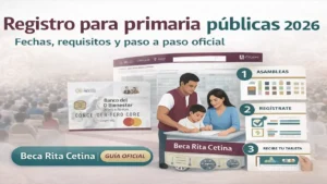 Registro para primaria públicas