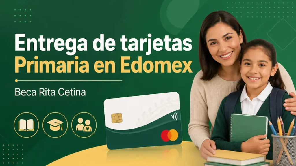 Entrega de tarjetas Primaria en Edomex