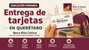 Entrega de tarjetas Primaria en Querétaro