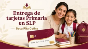 Entrega de tarjetas Primaria en SLP