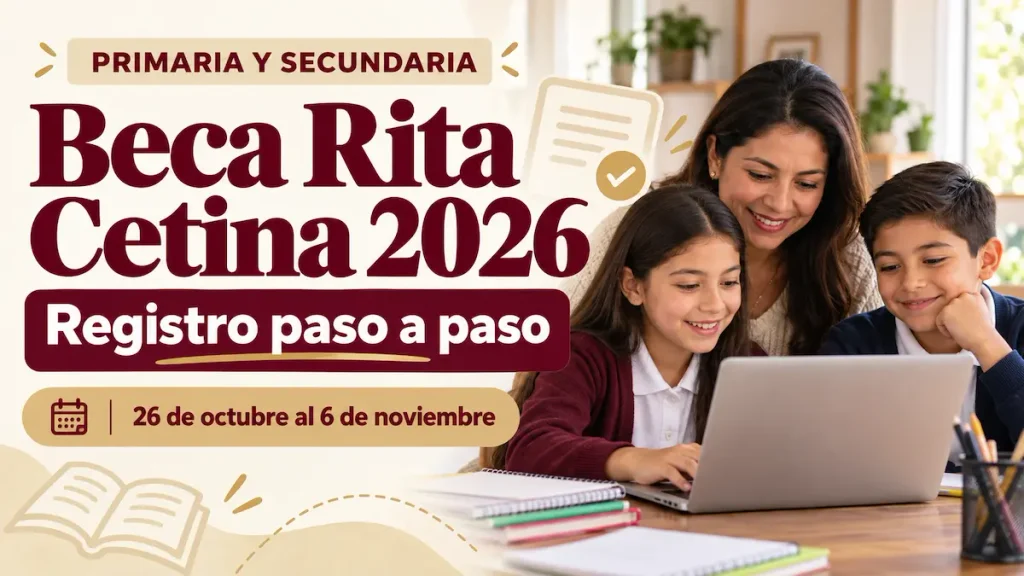 Registro Beca Rita Cetina